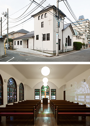 歴史的景観・建物保存・再生②東京若葉キリスト教会（2012年～）